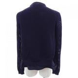 Moncler 10939479500 Duerchsiichteg Jackett fir Fraen – Marineblo – Gréisst S – Gebraucht, Zoustand B