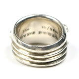 Chrome Hearts, Silver, Size 19, Chrome Hearts Jewelry Dagger Heart Ring, SV925 Sterling Silver, 10mm - 18mm, Silver