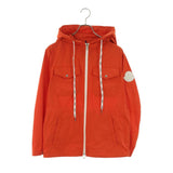 Moncler G10911B73800 54A91, Orange, Zip Jacket Blouson, Polyester, Orange