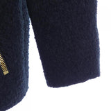 Louis Vuitton, Black, Size 36, Bouclé Wool Officer Jacket, Wool, 36, Black