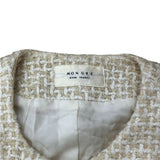 MON GRÉ, Yellow, Size 9AR, Tweed Jacket, Wool Rayon Nylon, Size 9AR, Yellow