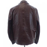 Louis Vuitton, Brown, Size 48, Men's Leather Jacket, Leather, 48, Brown