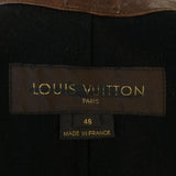 Louis Vuitton, Brown, Size 48, Men's Leather Jacket, Leather, 48, Brown