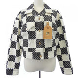 Louis Vuitton, White Black Beige, Size 36, Women's Jacket, 36, White Black Beige