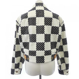 Louis Vuitton, White Black Beige, Size 36, Women's Jacket, 36, White Black Beige