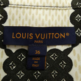 Louis Vuitton, White Black Beige, Size 36, Women's Jacket, 36, White Black Beige