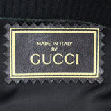 Gucci, Black, Size 36, GG Leather Jacket Blouson, Sheepskin Leather, 36, Black