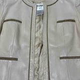 Chanel, Size 38, Leather Jacket, Leather, 38