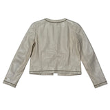 Chanel, Size 38, Leather Jacket, Leather, 38