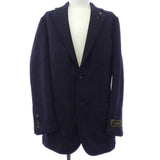 Louis Vuitton, Navy, Size 48, Men's LVSE Monogram Jersey Jacket, Jersey, 48, Navy