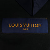 Louis Vuitton, Navy, Size 48, Men's LVSE Monogram Jersey Jacket, Jersey, 48, Navy