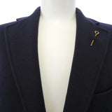 Louis Vuitton, Navy, Size 48, Men's LVSE Monogram Jersey Jacket, Jersey, 48, Navy