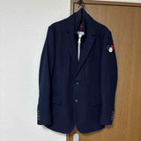 Moncler, Navy, Size 3, Tailored Jacket, Size 3, Navy