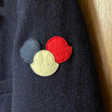 Moncler, Navy, Size 3, Tailored Jacket, Size 3, Navy
