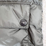 Prada, Khaki, Size L, 2-Way Hooded Down Coat, L, Khaki