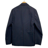 Gucci, Dark Navy x Red, Size 46, Embroidered G-Stripe Jacket, 46, Dark Navy x Red
