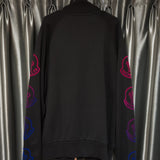 Moncler MAGLIA CARDIGAN, Black, Size L, Track Jacket, Size L, Black