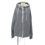Moncler CHABAT, Navy Gray, Size 3, Reversible Blouson, Polyester Cotton, Size 3, Navy Gray