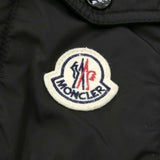 Moncler FELPA2025 Men's Zip-Up Blouson Jacket – Black – Size XL – Used B Condition – Pilling, Stains & Fabric Wear