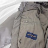 Louis Vuitton, Gray, Size 50, LV Embroidered Oversized Bomber Jacket, Nylon, 50, Gray