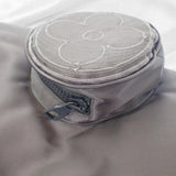 Louis Vuitton, Gray, Size 50, LV Embroidered Oversized Bomber Jacket, Nylon, 50, Gray