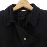 Gucci, Black, Size 40, Women's Vintage Jacket, 40, Black