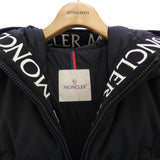 Moncler MONTCLAR Men's Down Jacket – Black – Size 4 – Used B Condition