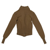 Chanel, Size 34, Coco Zipper Knit Jacket, 34
