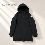 Canada Goose VICTORIA PARKA, Black, Size XS, Women's Down Jacket, Polyester Cotton Nylon Down Feather, Size XS, Black