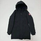 Canada Goose VICTORIA PARKA, Black, Size XS, Women's Down Jacket, Polyester Cotton Nylon Down Feather, Size XS, Black