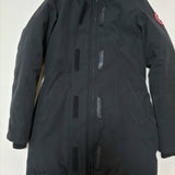 Canada Goose VICTORIA PARKA, Black, Size XS, Women's Down Jacket, Polyester Cotton Nylon Down Feather, Size XS, Black