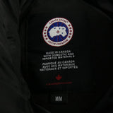 Canada Goose JASPER 3438JM, Black, Size M, Men's Down Jacket, Coyote Fur, Size M, Black