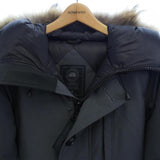 Canada Goose BLACK LABEL CHATEAU 3426MB, Gray, Size 2XS, Men's Down Coat, Coyote Fur, Size 2XS, Gray