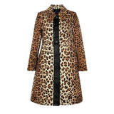 Louis Vuitton, Brown, Size 38, Leopard Technical Wool Coat, Wool, 38, Brown