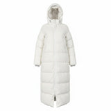 Canada Goose Mystique Parka 3035W1, White, Size XS, Women's Long Down Coat, Size XS, White