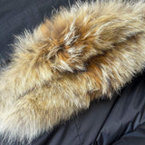 Canada Goose JASPER PARKA 3438JM, Black, Size XS, Down Jacket, Polyester Cotton Down Feather, Size XS, Black