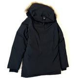 Canada Goose JASPER PARKA 3438JM, Black, Size XS, Down Jacket, Polyester Cotton Down Feather, Size XS, Black