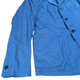 Prada, Light Blue, Size 44R, 3B Tailored Jacket, Cotton, 44R, Light Blue