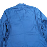 Prada, Light Blue, Size 44R, 3B Tailored Jacket, Cotton, 44R, Light Blue