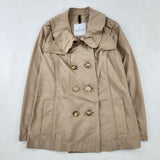 MONCLER, Size 1, Trench Coat, 100% Polyester, Size 1 (SM), Color Not Specified