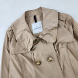 MONCLER, Size 1, Trench Coat, 100% Polyester, Size 1 (SM), Color Not Specified