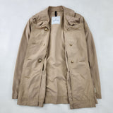 MONCLER, Size 1, Trench Coat, 100% Polyester, Size 1 (SM), Color Not Specified