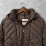 MONCLER MONTANA, Brown, Size 00, Long Down Coat, 80% Down 20% Feather Filling, Size 00 (XS), Brown
