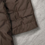 MONCLER MONTANA, Brown, Size 00, Long Down Coat, 80% Down 20% Feather Filling, Size 00 (XS), Brown