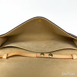 Louis Vuitton Pochette Twin GM Clutch Bag/2-Way Shoulder Bag, Monogram Brown, M51852, Women's - Pre-owned