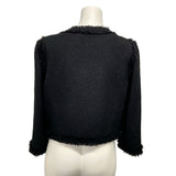 Chanel, Black/Bronze, Size 38 (M), Women's 2011 Tweed Jacket, Wool/Polyester, 38, Black/Bronze