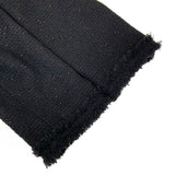 Chanel, Black/Bronze, Size 38 (M), Women's 2011 Tweed Jacket, Wool/Polyester, 38, Black/Bronze