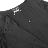Chanel, Black, Size 34 (S), Women's Lace/Pleated Jacket, Silk, 34, Black