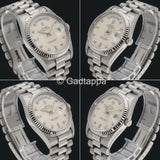 Vintage Rolex Day-Date 18239A 10P Diamond White Gold Men’s Watch 36mm