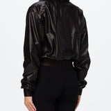 Gucci 871997XNBCU, Cocoa, Women's Suit Jacket, Cocoa